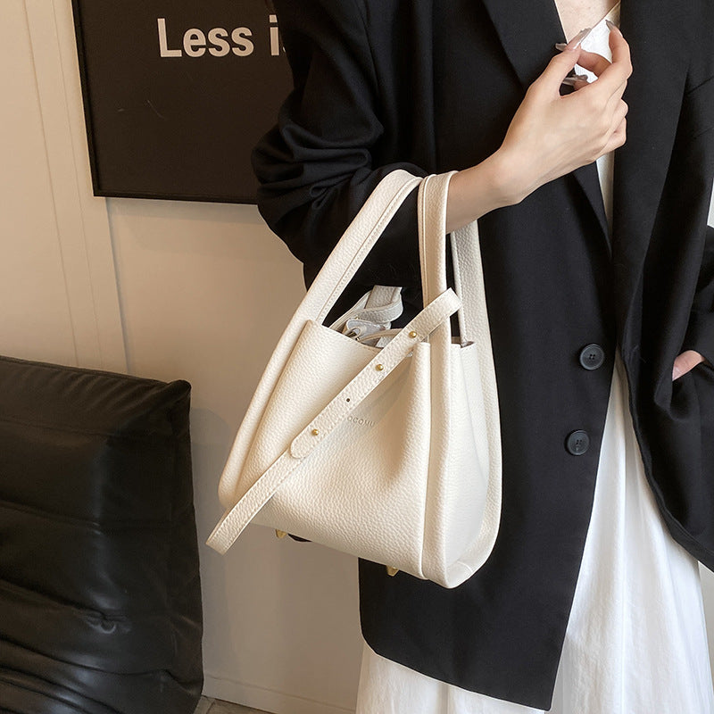 Women's Winter Korean Style Vegetable Basket Simple Crossbody Bags