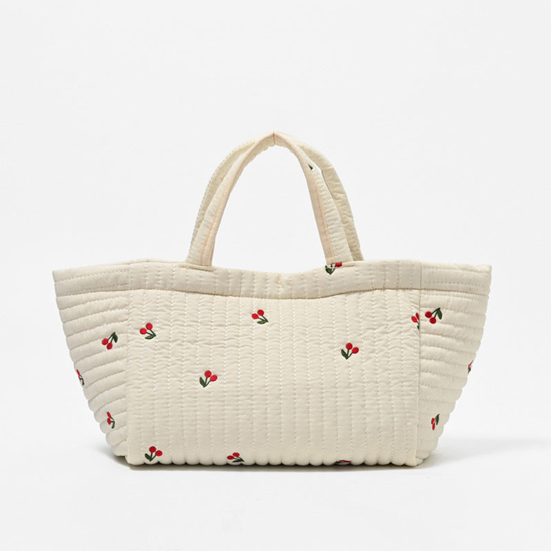Cotton Mummy Washed Fabric Short Distance Bags