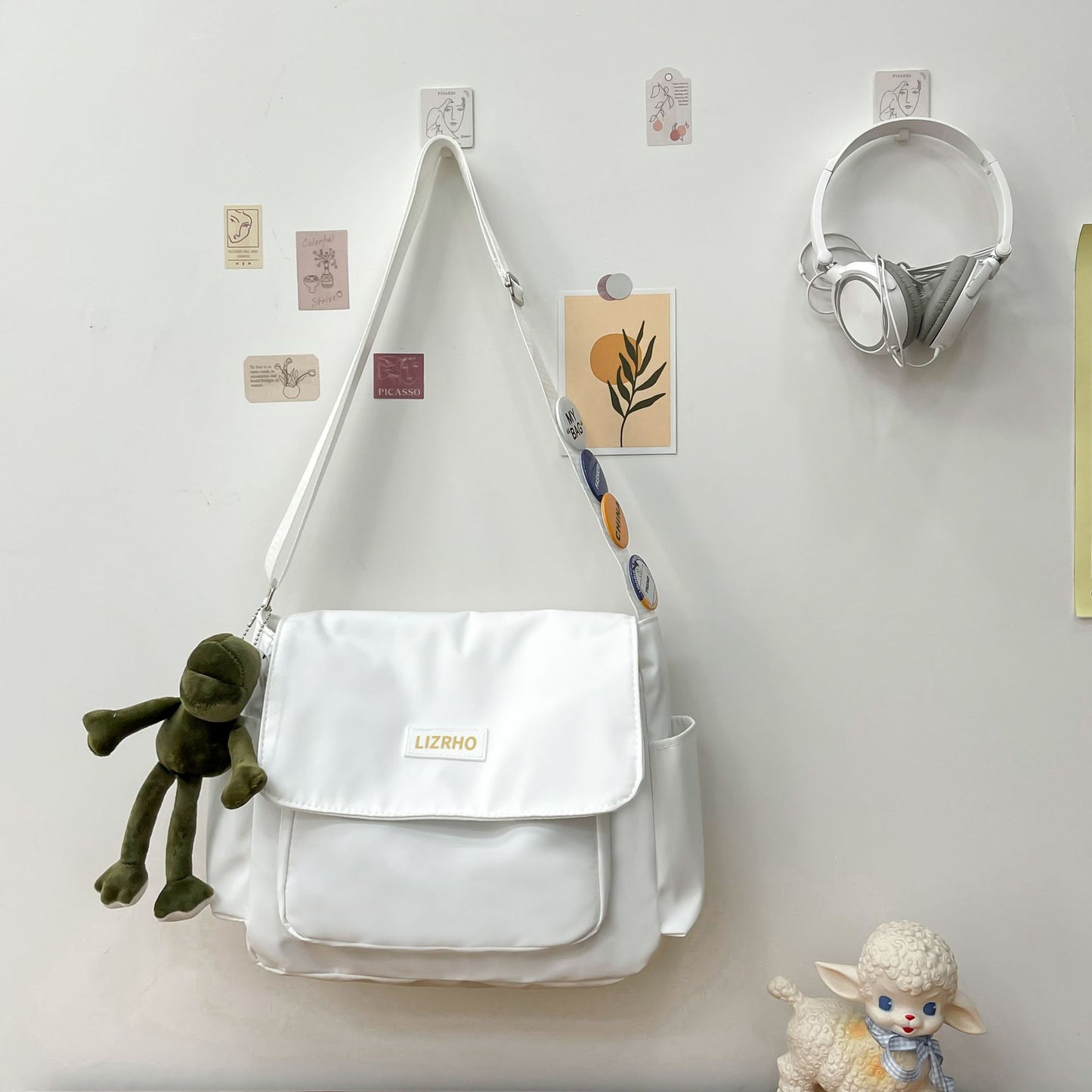 Elegant Trendy Simple Unisex Large Capacity Shoulder Bags