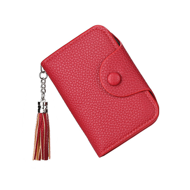 Women's Exquisite Storage Multi Driving License Large Capacity Card Holder