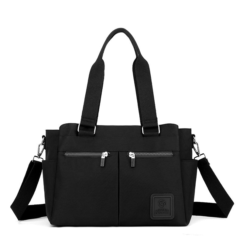 Women's Large Capacity Totes Simple Nylon Portable Shoulder Bags