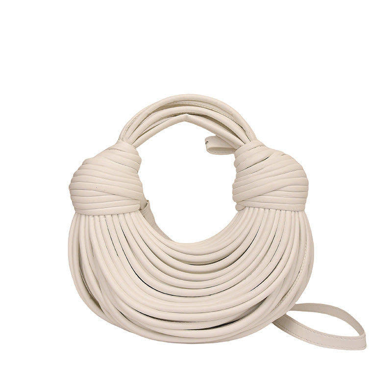 Women's Creative Noodles Niche Hand-woven Bread Underarm Arm Bags