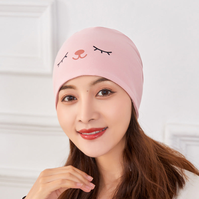 Women's Breathable Maternity Cap For Pregnant Sleep Eye Bags