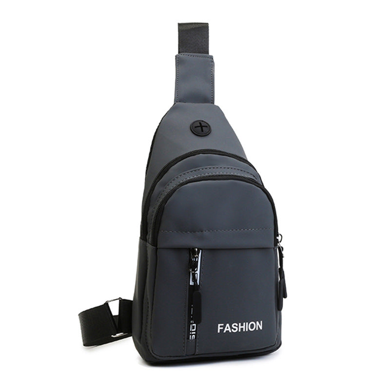 Men's Cool Elegant Running Luminous Waterproof Men's Chest Bags