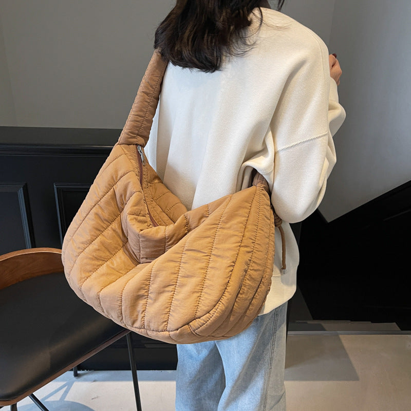 Korean Style Cloud Bubble Down Puff Crossbody Bags