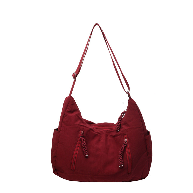 Nylon Cloth Female Class Large Capacity Crossbody Bags