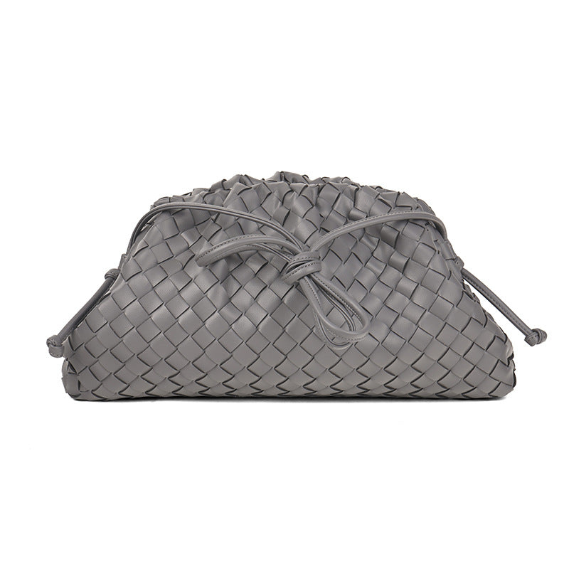 Large Cloud Woven Capacity Clip Hand Crossbody Bags