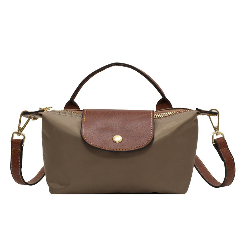 Women's Retro Fashion High-grade Nylon Dumpling Crossbody Bags