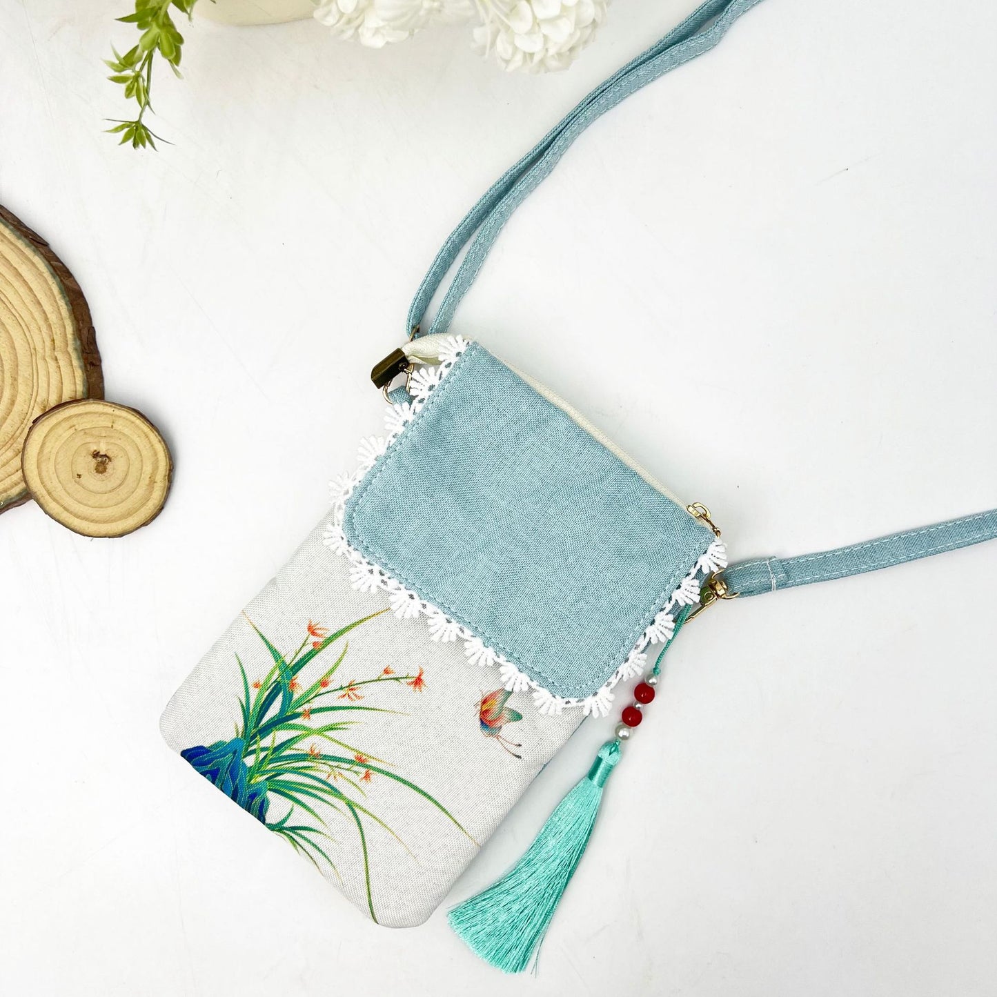 Mobile Printing Ethnic Style Simple Cute Phone Bags