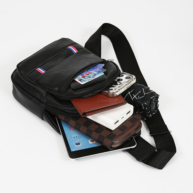 Men's Leisure Waterproof Korean Style Trendy Men's Chest Bags