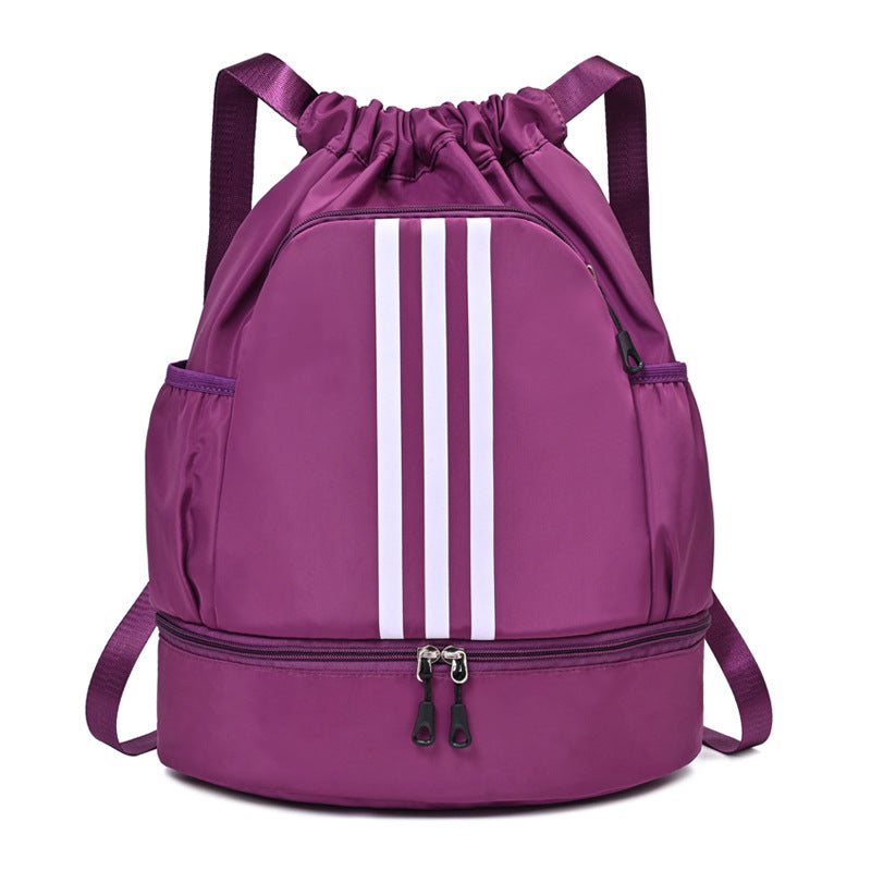 Large Capacity Independent Shoe Warehouse Drawstring Backpacks