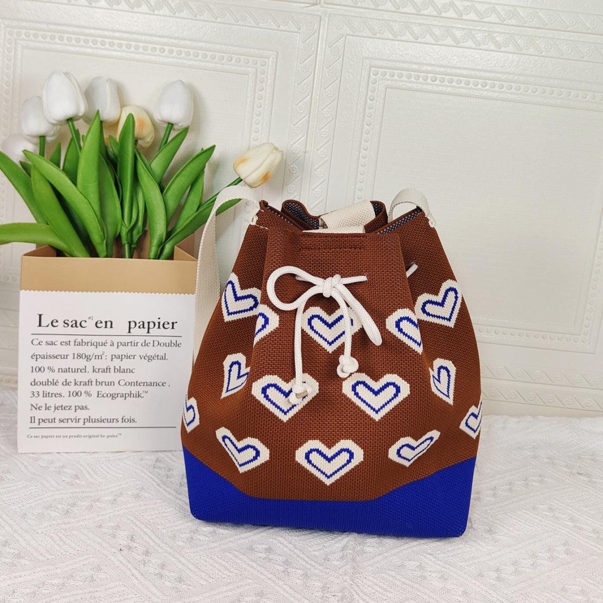 Knitted Love Early Autumn Fresh Simple Crossbody Bags