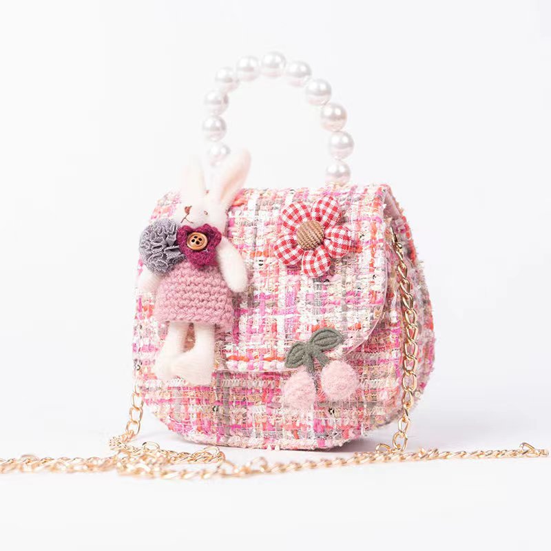 Classic Style Princess Pearl Hand Trendy Crossbody Bags