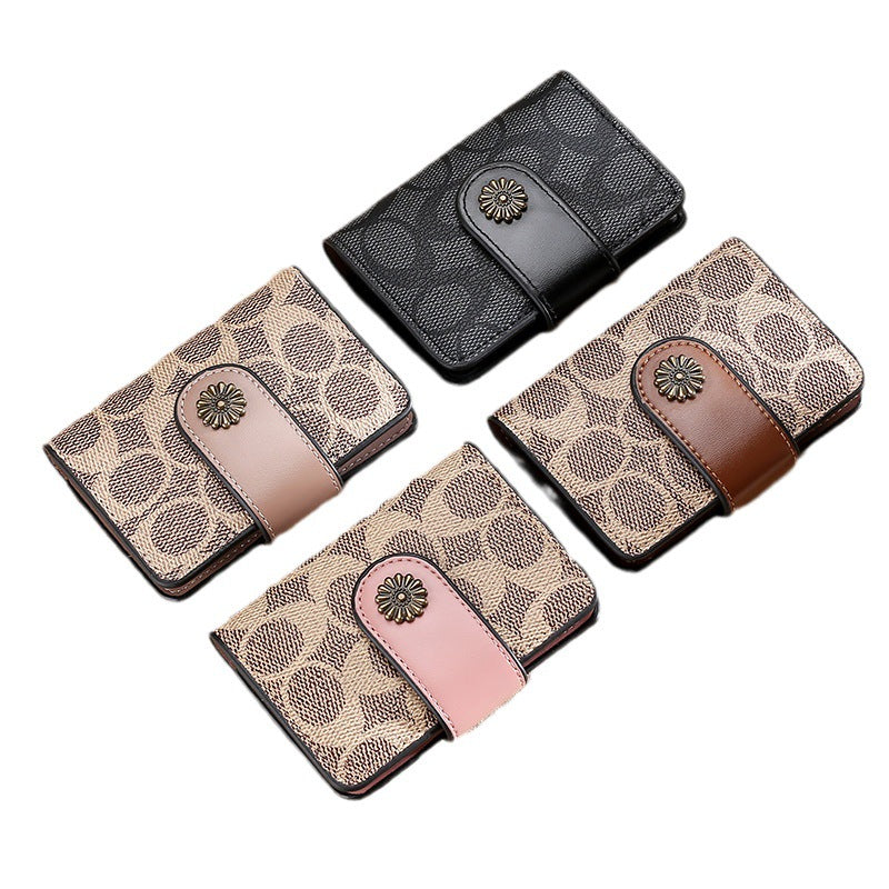 Bank Credit Cover Large Capacity Multiple Slots Compact Mini Card Holder