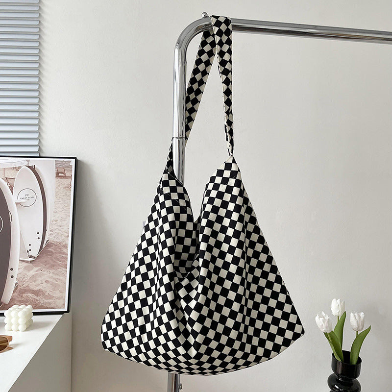 Women's Korean Style Versatile Large Capacity Shopping Shoulder Bags