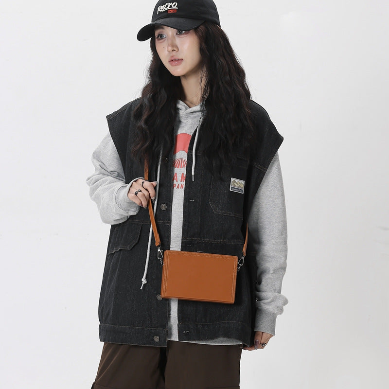 Women's & Men's & Hard Box High-grade Fashion Shaping Men's Messenger Bags