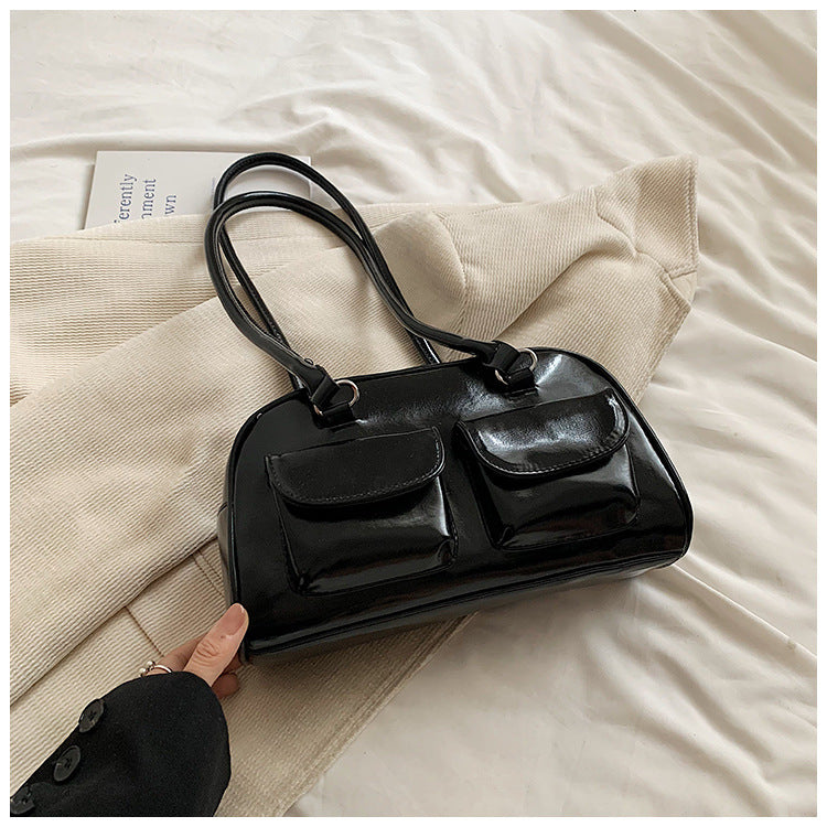 Women's Summer Design Material Fabric Fashion Trendy Shoulder Bags