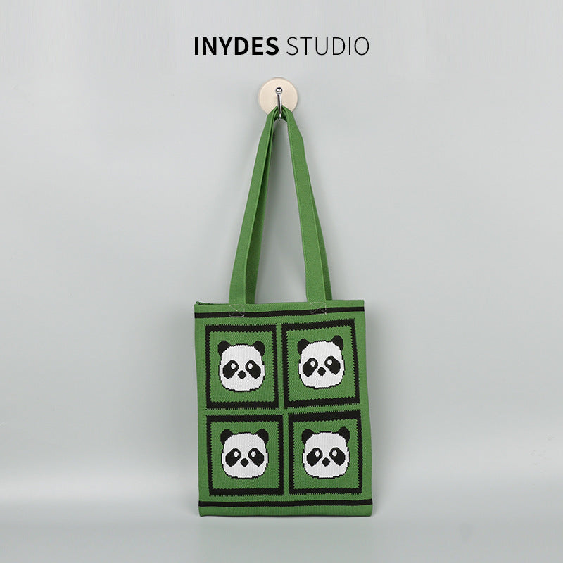 Panda Grandpa Super Large Shopping Big Handbags