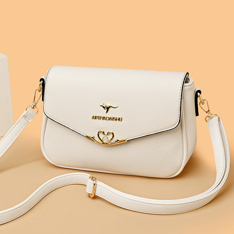 Women's Korean Style Mom Fashionable Textured Handbags