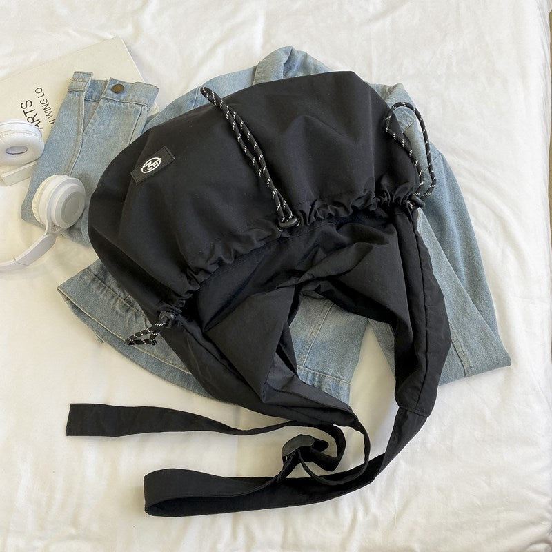 Women's Fashionable Simple Korean Style Large Capacity Shoulder Bags