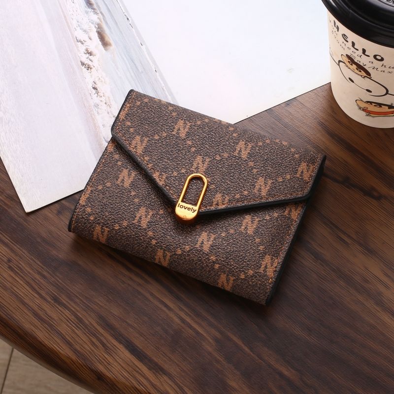 Women's Classic Trendy Simple Short Retro Ladies Wallets