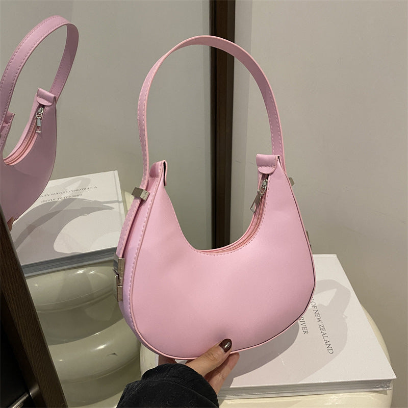 French Minority Female Popular Advanced Texture Armpit Bags