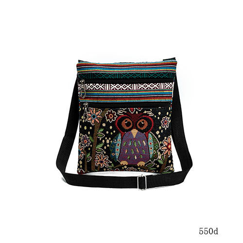 Women's Attractions Ethnic Characteristics Cloth Creative Style Cute Crossbody Bags