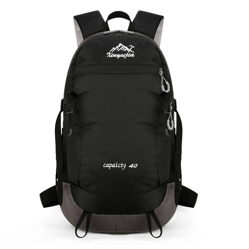 Comfortable Hiking Large Capacity Waterproof Nylon Mountaineering Backpacks