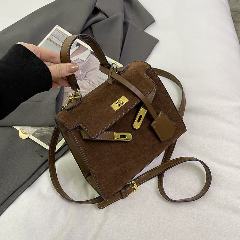 Women's Durable Fashion Pretty Suede Kelly Crossbody Bags