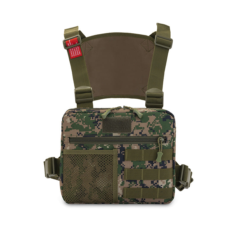 Men's Vest Jacket Camouflage Camping Motorcycle Backpacks