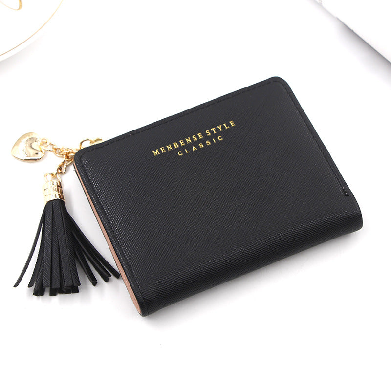 Women's Fashion Large Capacity Multifunctional Clutch Short Ladies Wallets