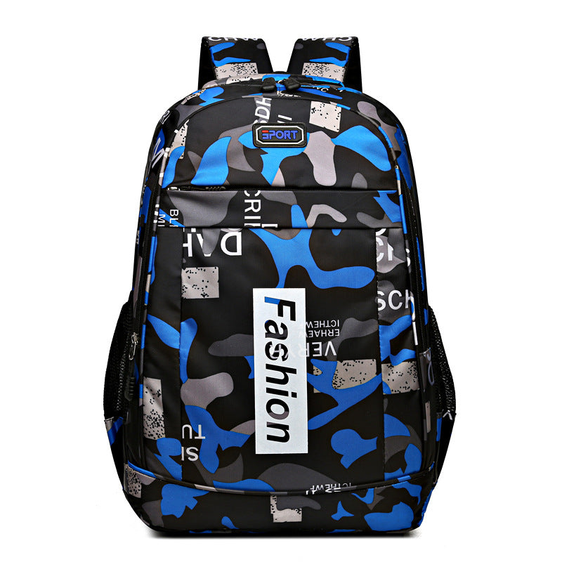 Attractive Large Capacity Oxford Camouflage Leisure Backpacks