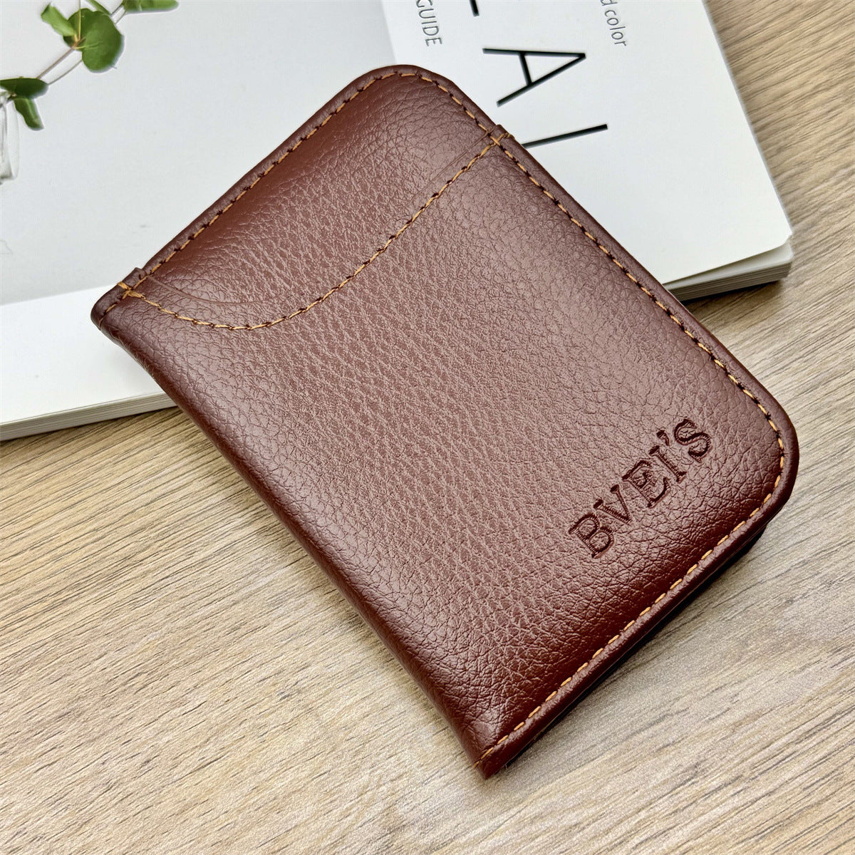 Thin Portable Multiple Slots Large Capacity Card Holder