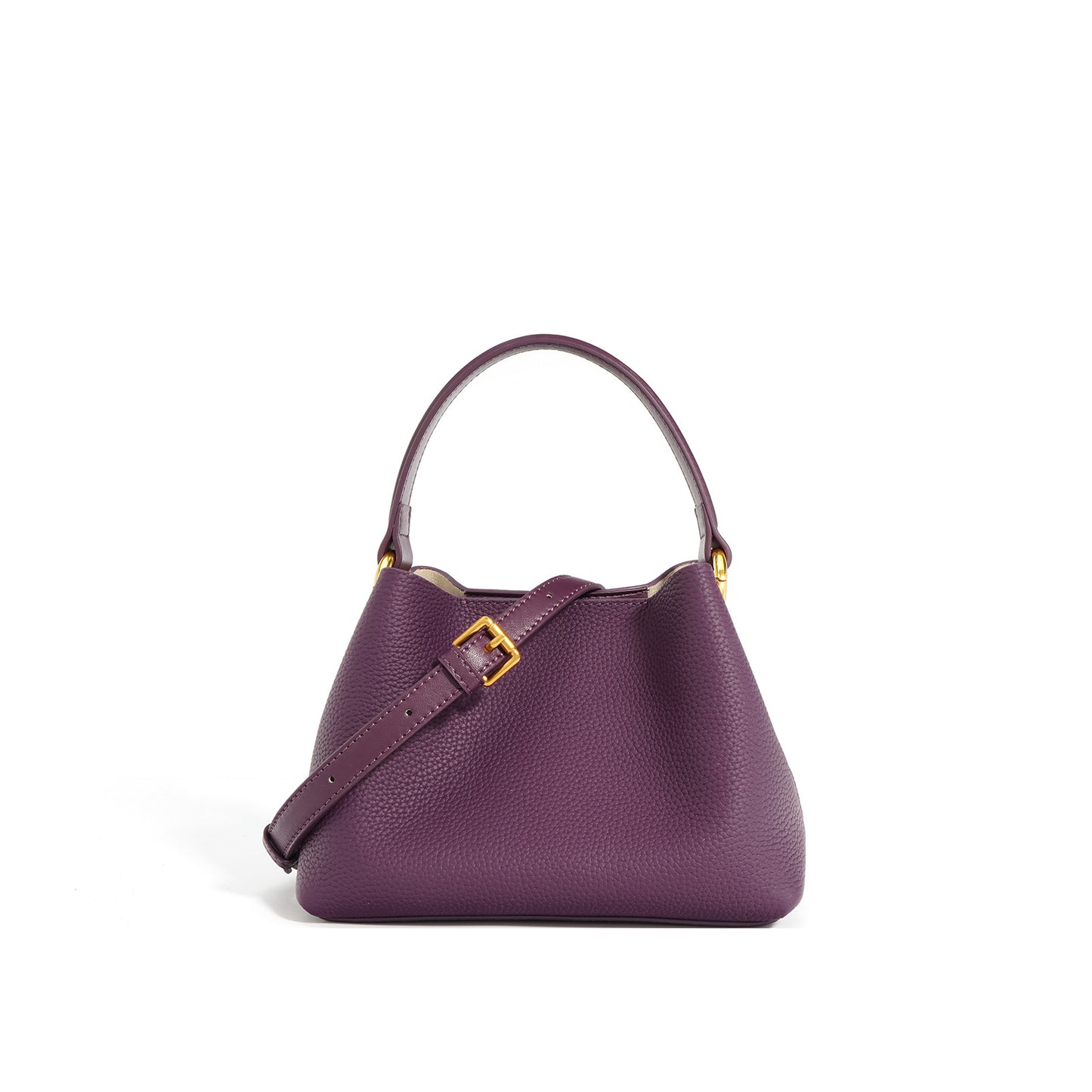 Women's First Layer Cowhide Soft Portable Vegetable Crossbody Bags