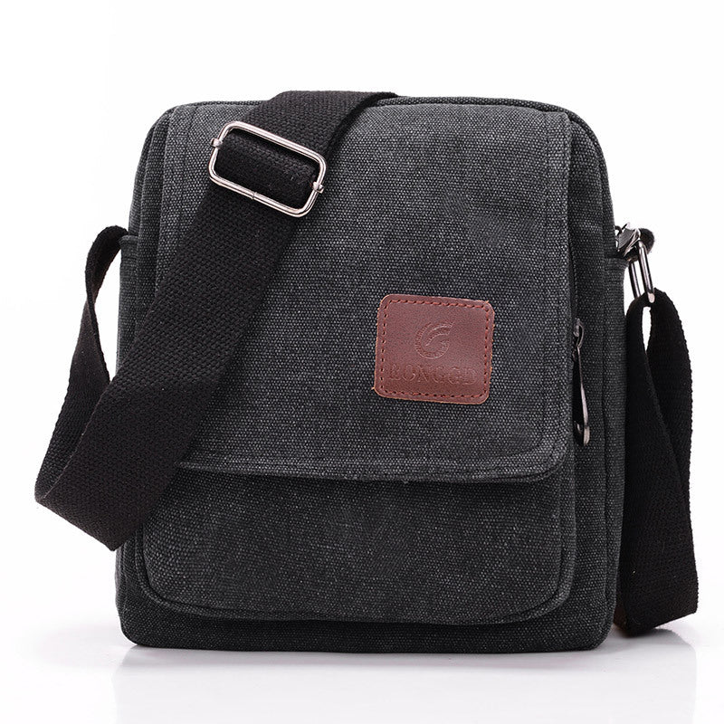 Men's High-grade Canvas Commute Retro Fashion Men's Shoulder Bags