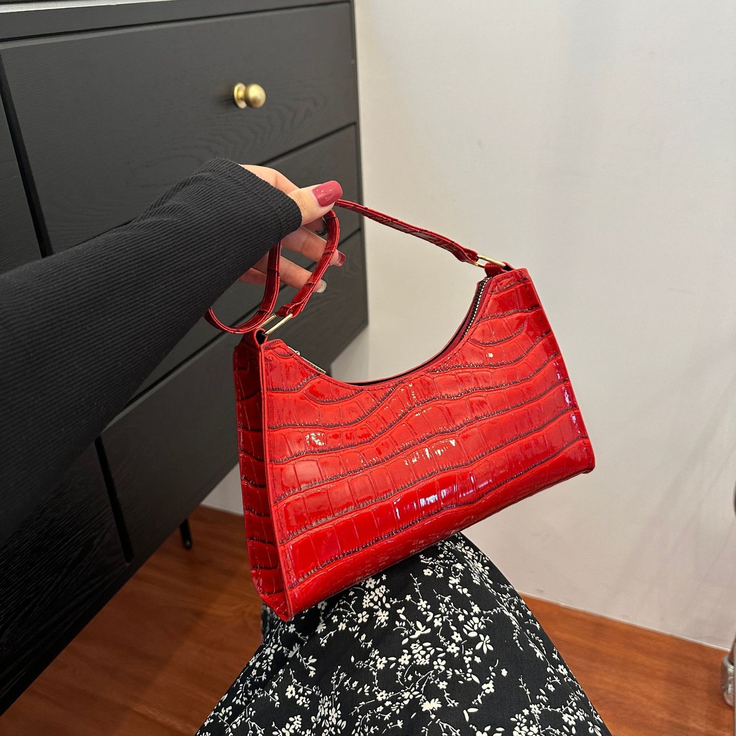Women's Korean Style Summer Trendy Stone Pattern Bags