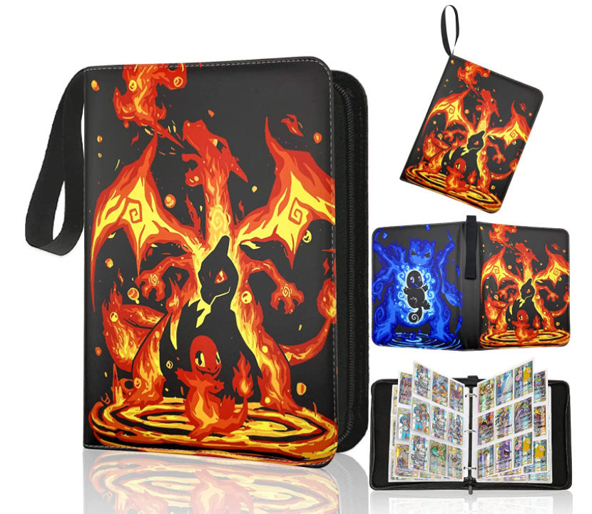 Magic Binder Zipper Waterproof Loose-leaf Storage Card Holder