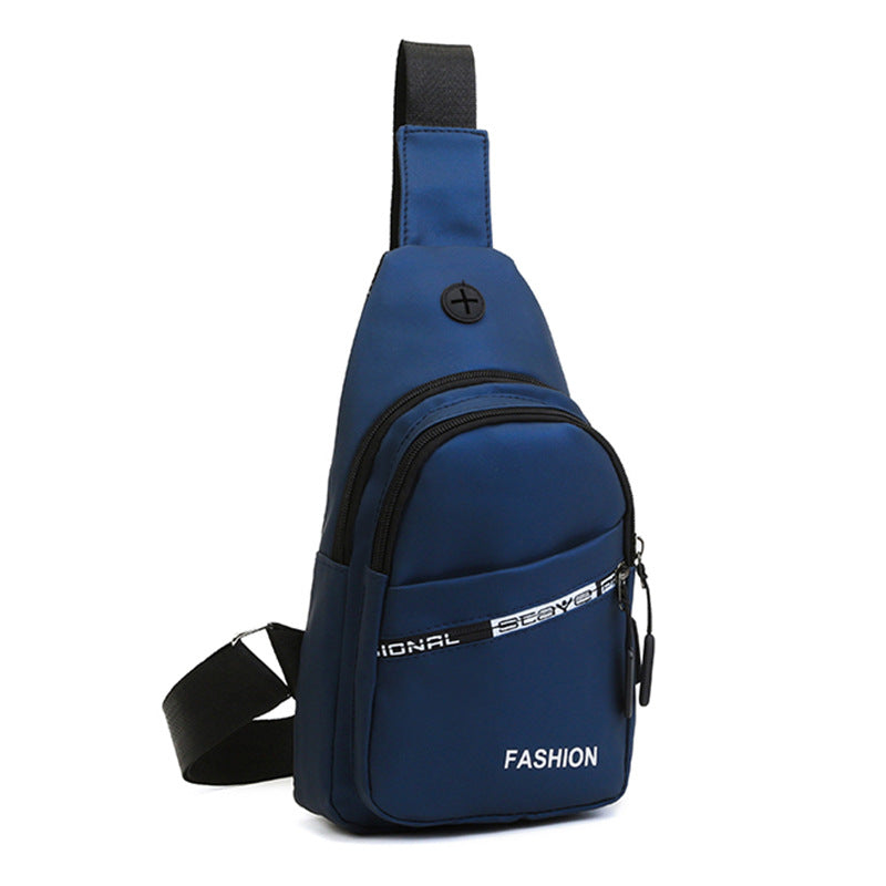 Men's Cool Elegant Running Luminous Waterproof Men's Chest Bags