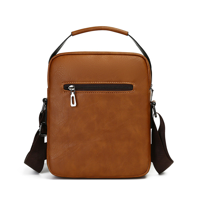Men's Kangaroo Trip Simple Large Capacity Vertical Men's Messenger Bags