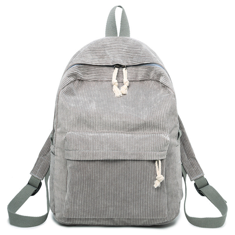 Women's Corduroy Korean Style Trendy Large Capacity Bags