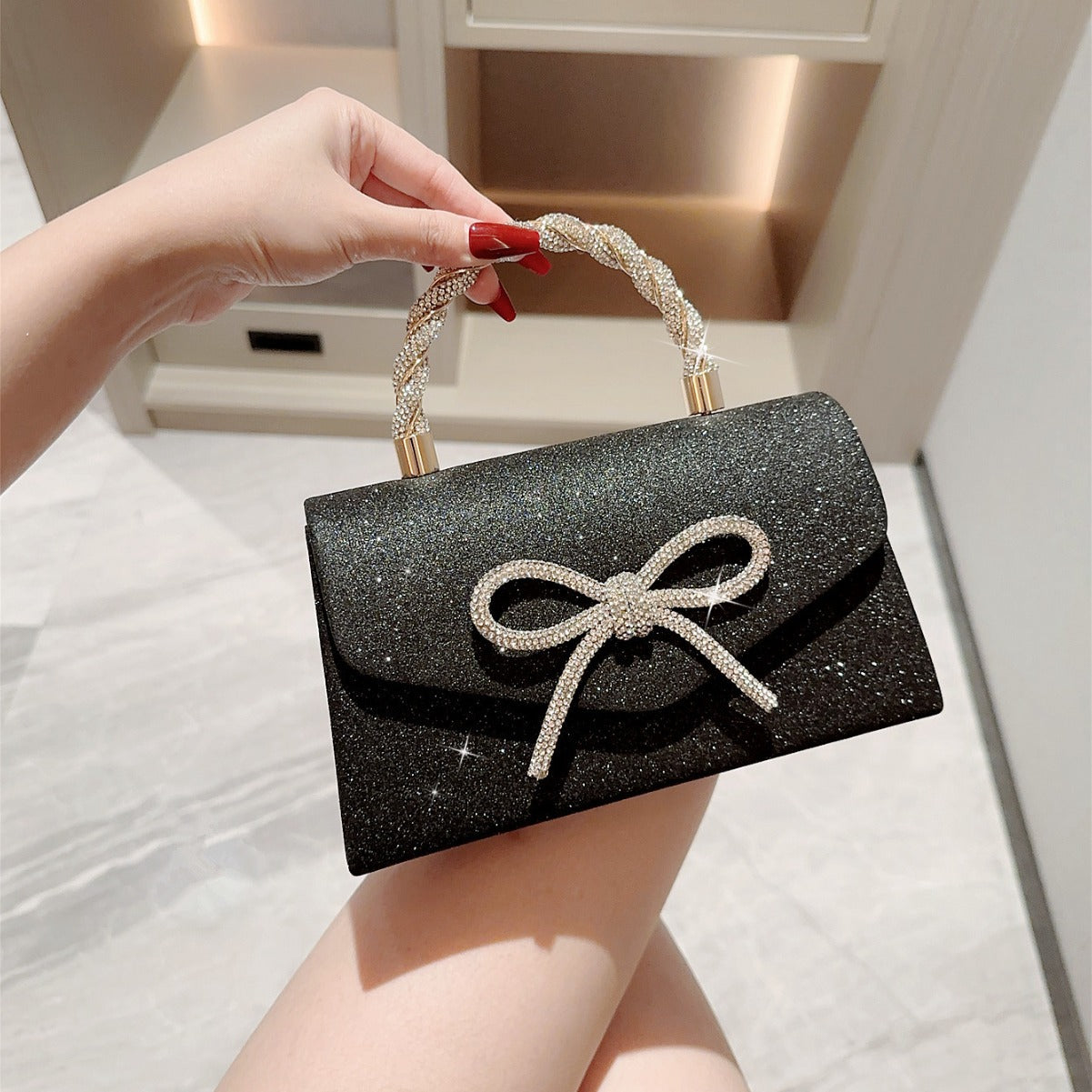 High-grade Banquet Dress Clutch Fashion Diamond Evening Bags