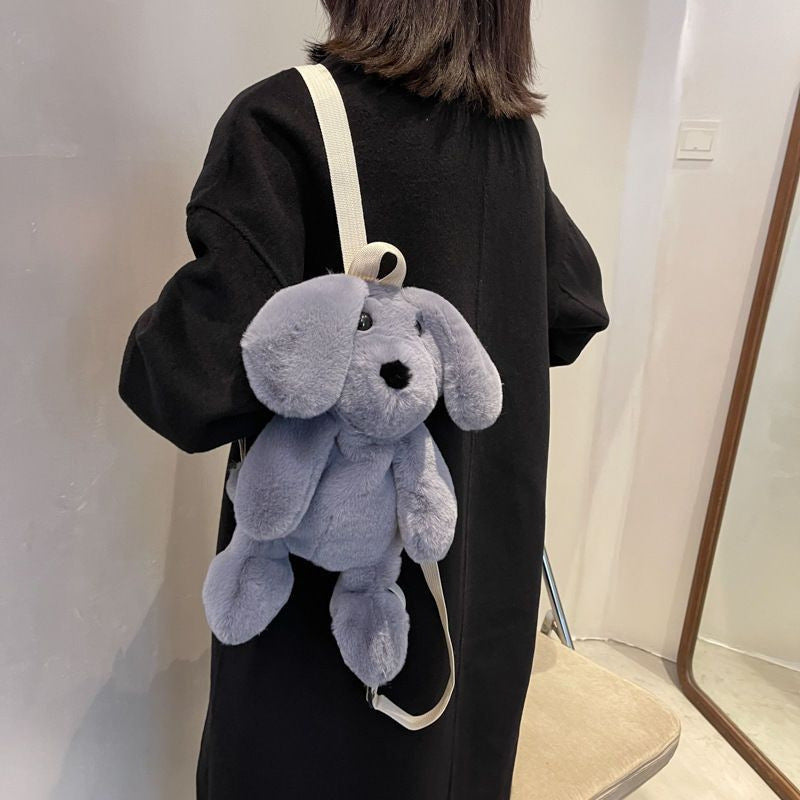 Classy Puppy Doll Plush Toy Cute Backpacks