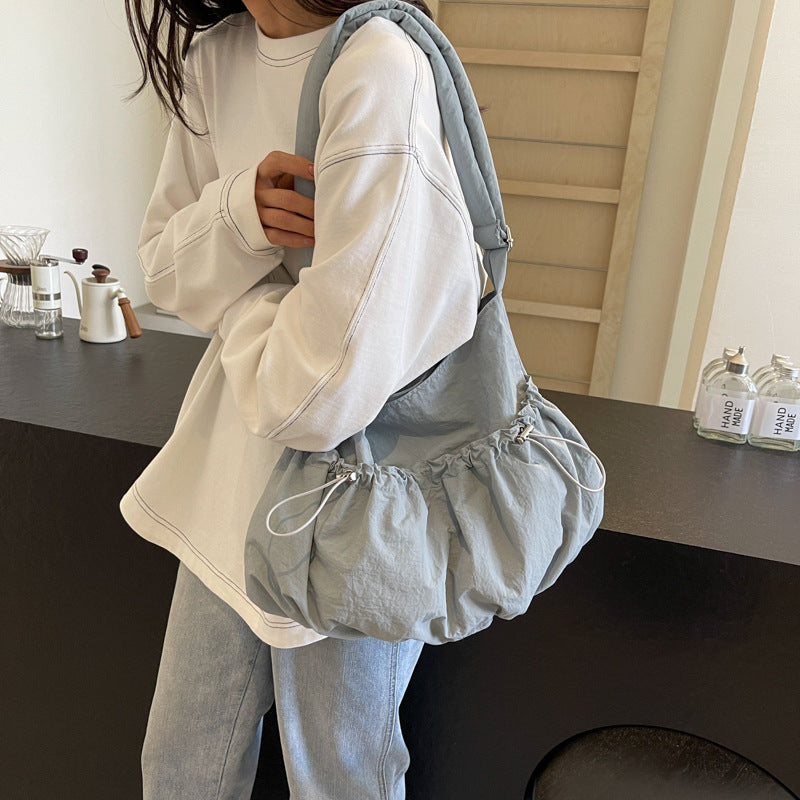 Women's Large Capacity Tooling Style Simple Daily Crossbody Bags