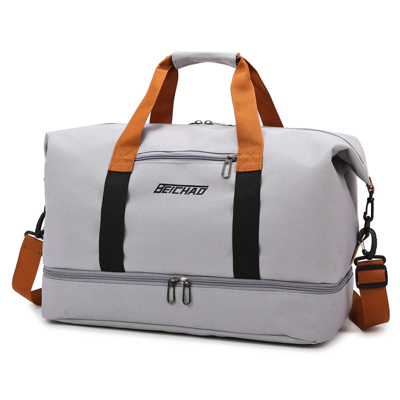 Boarding Contrast Color Retro Yoga Mat Travel Bags