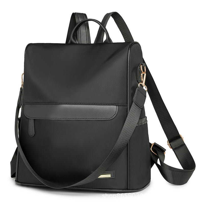 Women's Fashion Large Capacity Junior High Contrast Backpacks