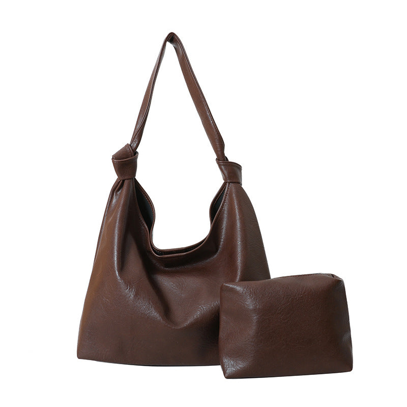 Women's Large Capacity Simple Fashion Texture Today Shoulder Bags