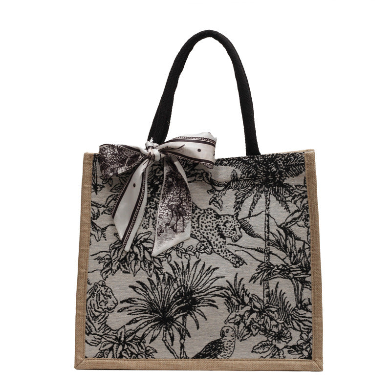 High-grade Large Capacity Canvas Fashion Commuter Tote Bags