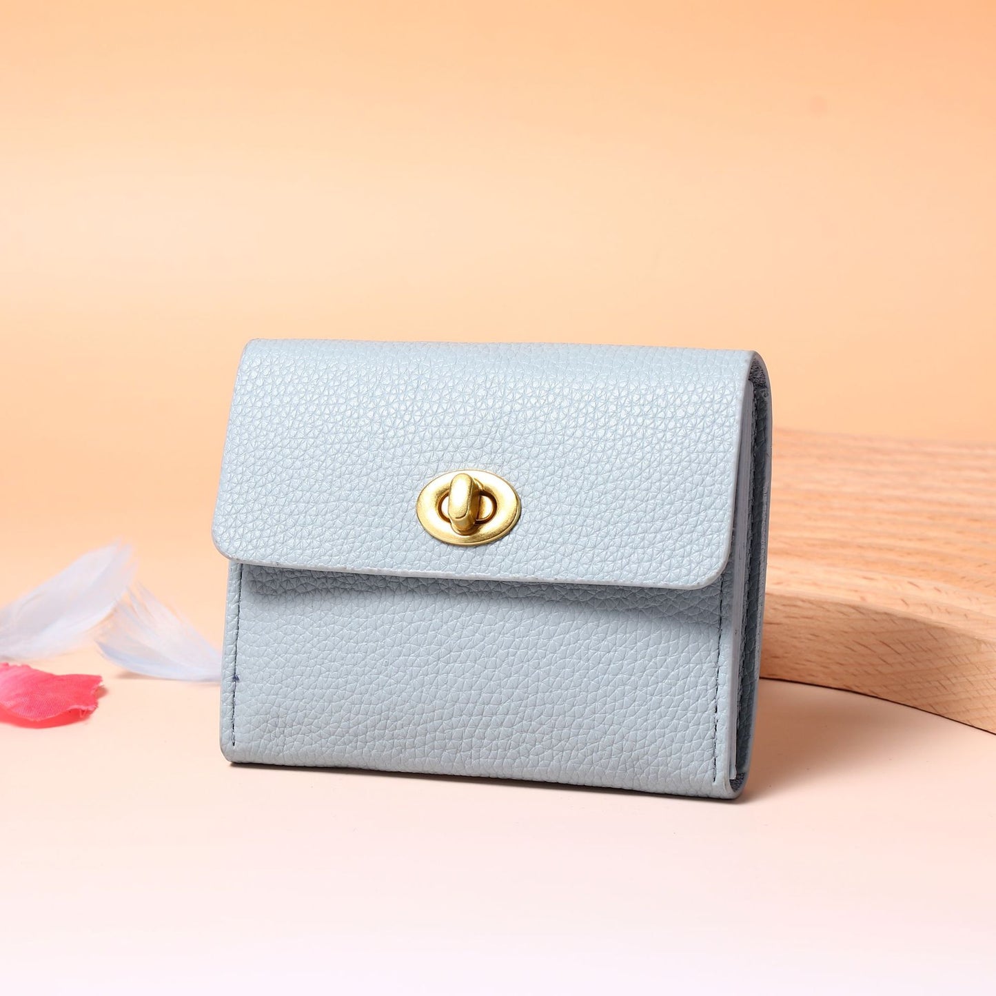 Retro Exquisite Compact Soft Leather Hand Ladies Wallets