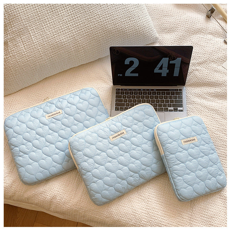 Cute Love Computer Liner Inch Protective Bags