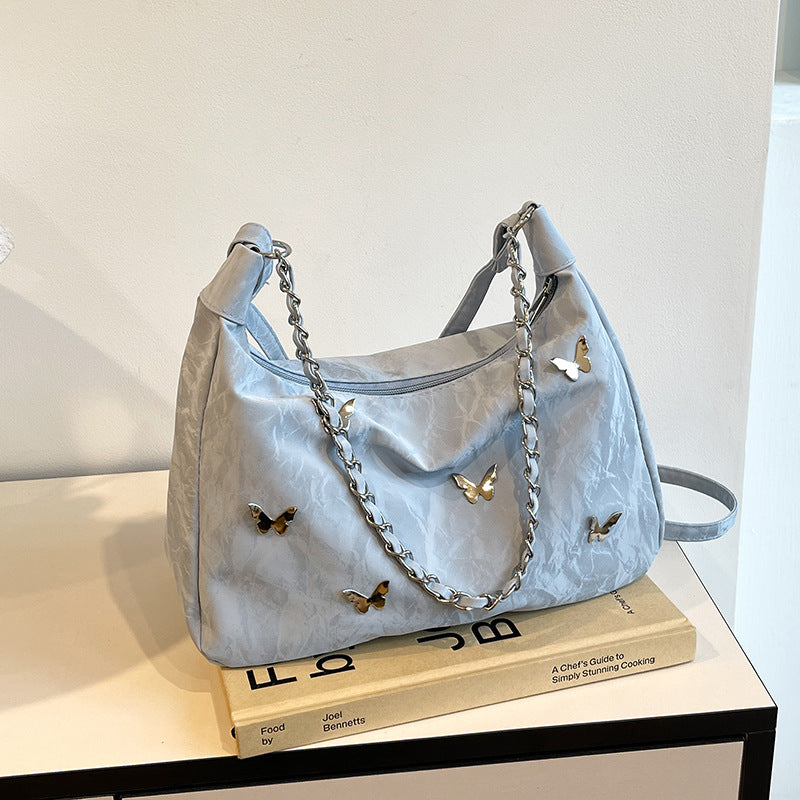 Large Capacity Female Autumn Leisure Chain College Bags